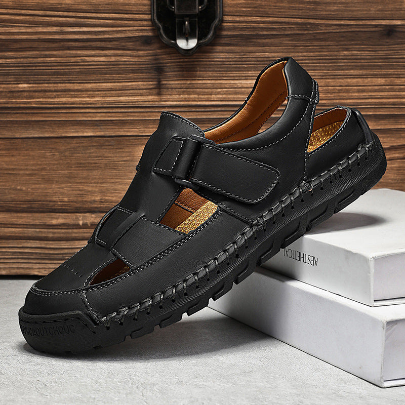 Herren Leder-Sandalen Adriano