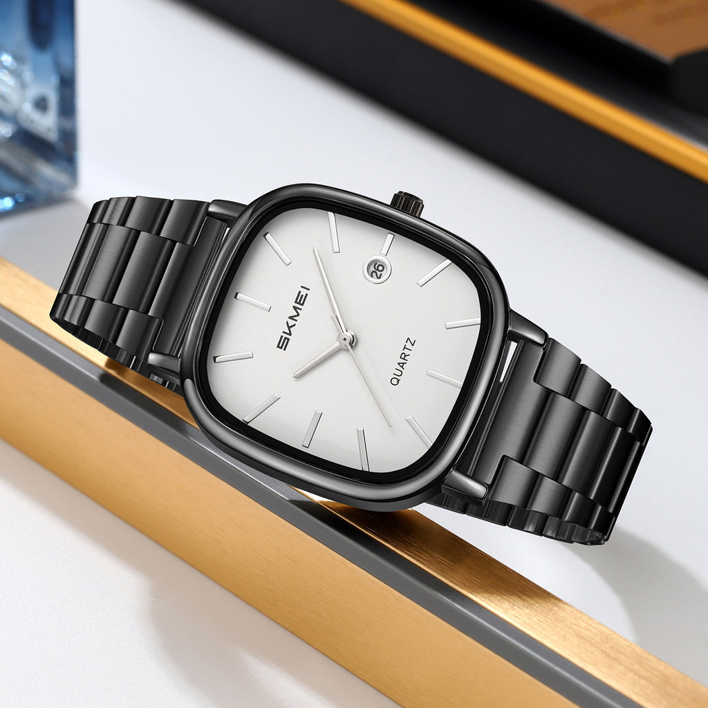 Business-Quarzuhr im Retro-Look für Herren
