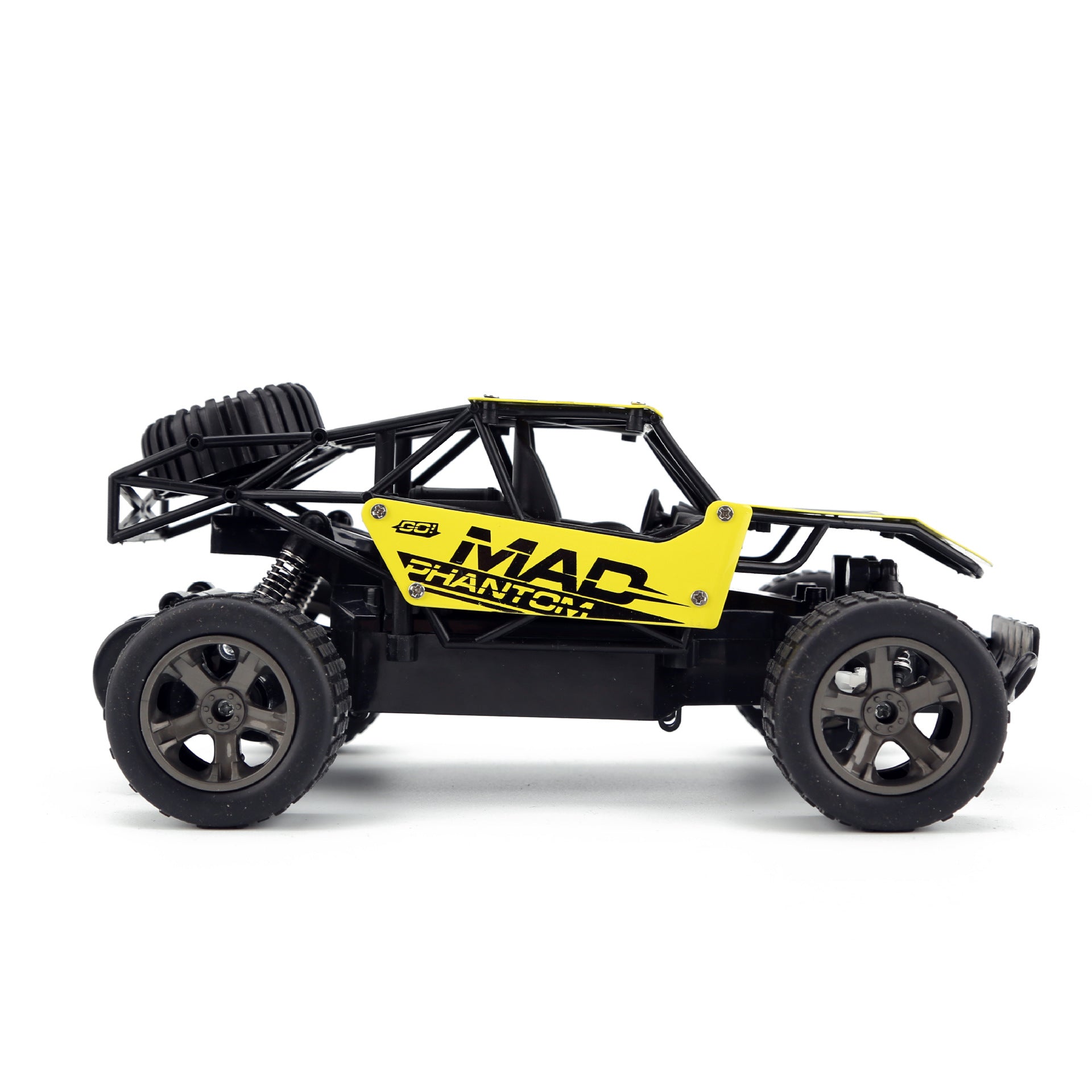 High-Speed RC Drift Car, 1:18, blau/gelb