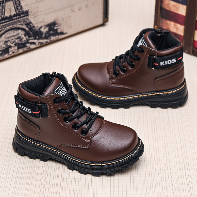 Kinderstiefel im britischen Stil Herbst/Winter