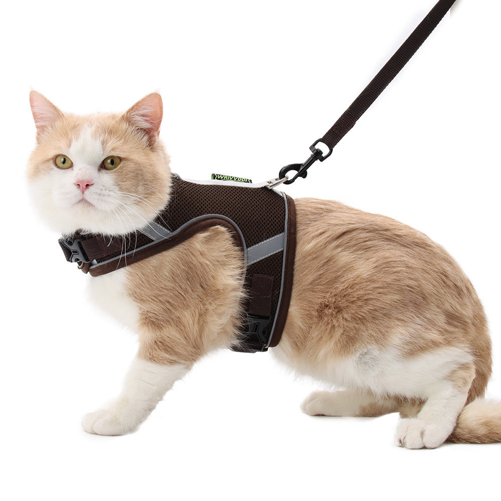 Reflektierendes Hundegeschirr mit Leine – Bild 10 | LuxeStyle