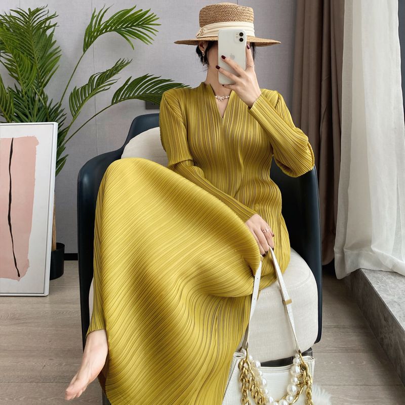 Schlanke A-Linie-Kleid