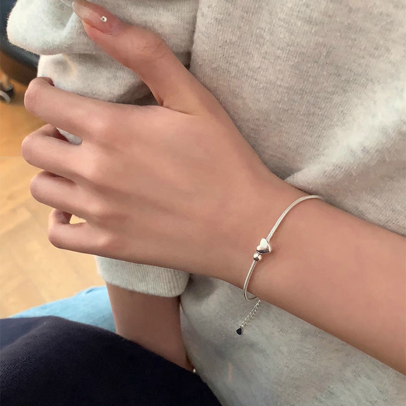 Herzarmband aus 925er Sterlingsilber – Bild 5 | LuxeStyle