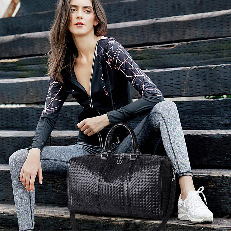 Sportrucksack Herren mit Webstruktur – Bild 3 | LuxeStyle