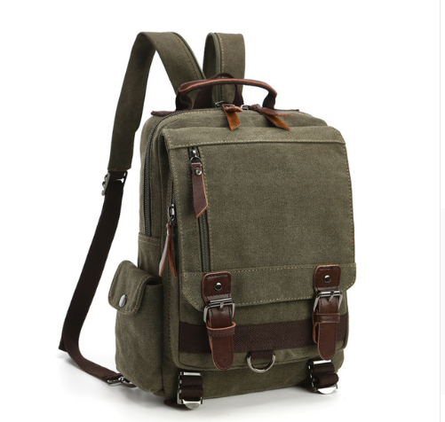 Canvas-Reiserucksack 33x11x29 cm