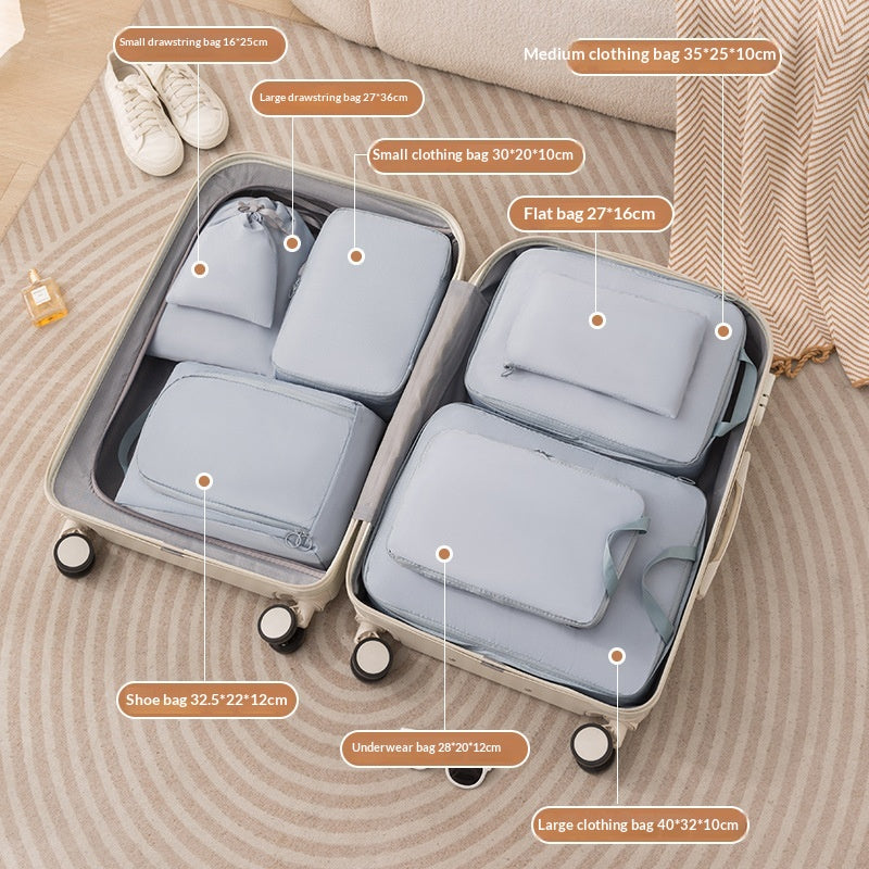 6er Set komprimierbare Reise-Organizer – Bild 1 | LuxeStyle