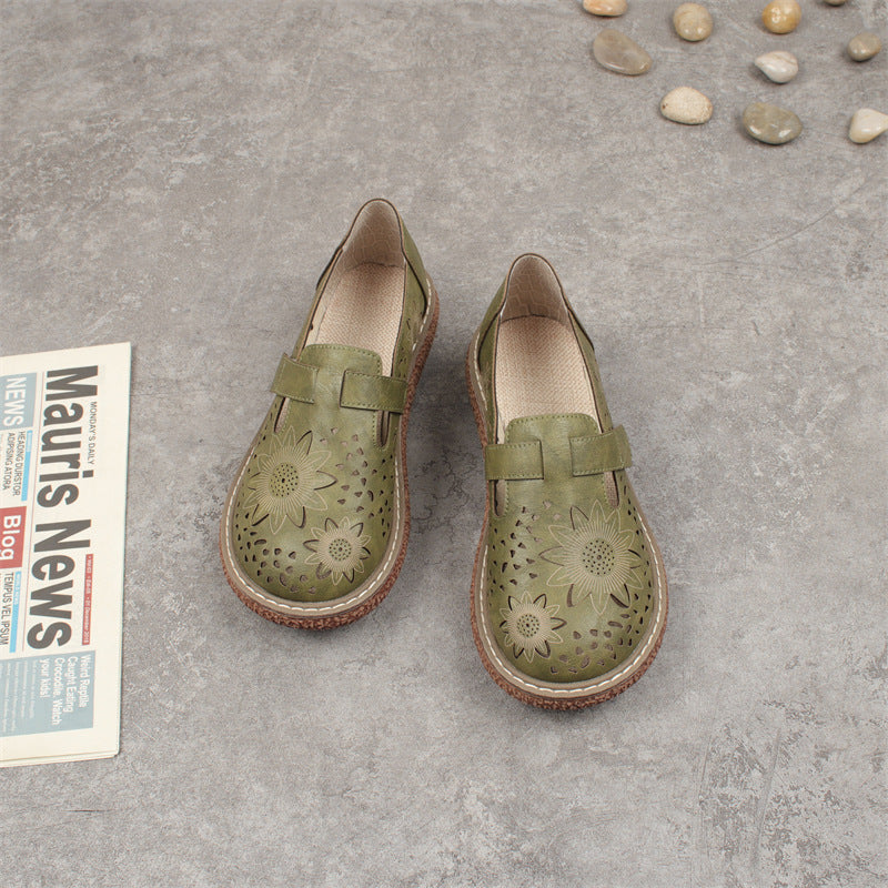 Bequeme Pumps mit Blüten-Design und Rundspitze – Bild 14 | LuxeStyle