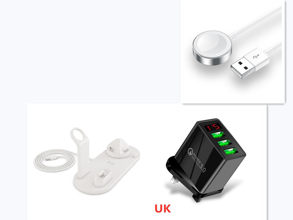 4-in-1 Wireless Ladestation mit Schnellladefunktion