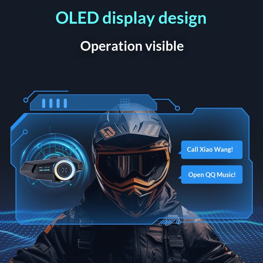 Bluetooth Headset für Motorradhelme