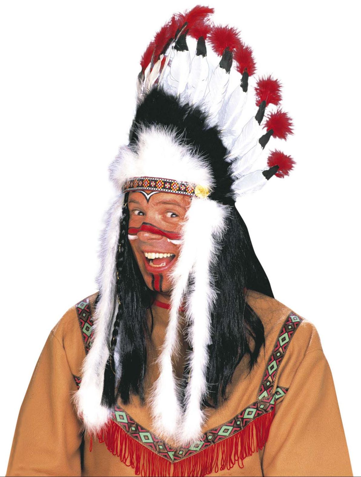 Indianerhäuptling Kopfschmuck