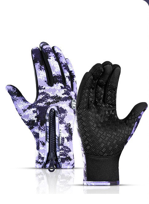 Wasserdichte Winterhandschuhe mit Fleece und Anti-Rutsch