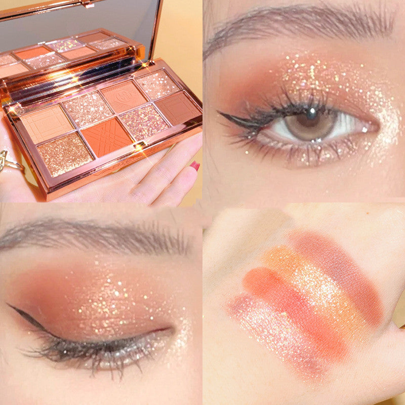 Lidschattenpalette 8 Farben Rosa Matt – Bild 2 | LuxeStyle