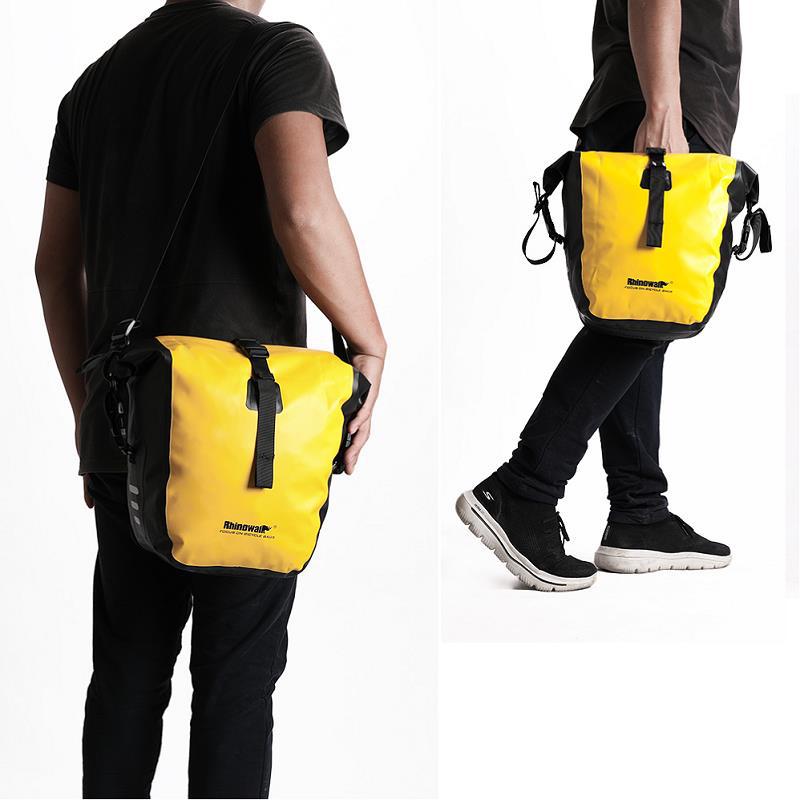 Wasserdichter Fahrradrucksack mit Frontfach – Bild 3 | LuxeStyle