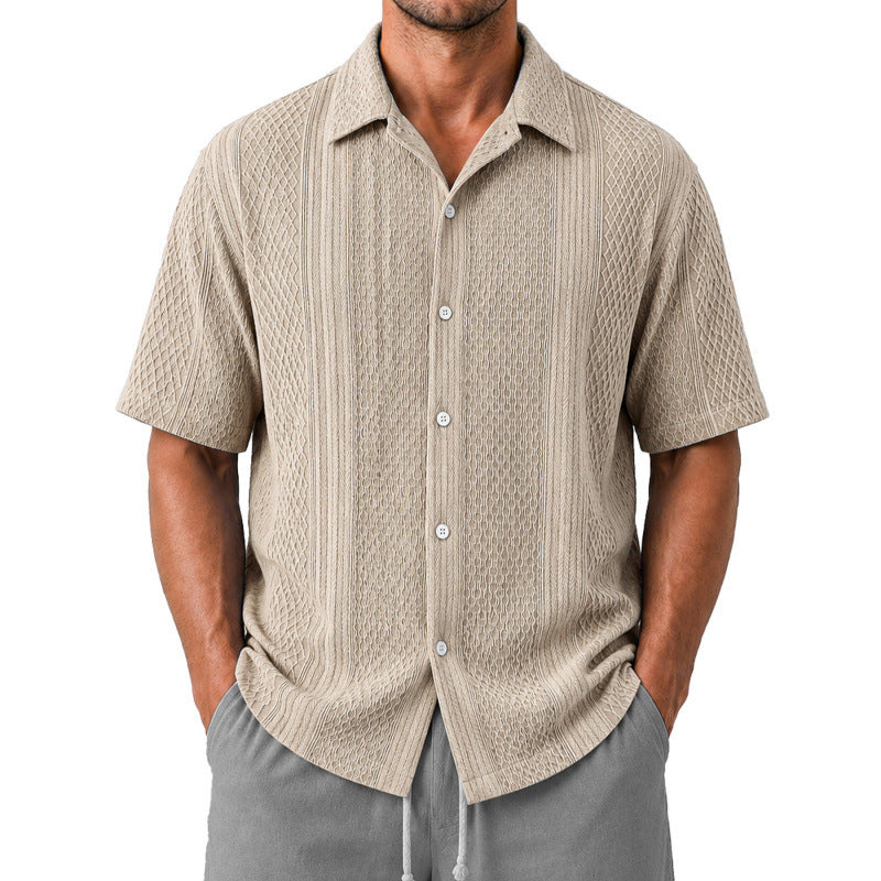 Freizeit-Shirt mit Kokospalmen-Print – Bild 6 | LuxeStyle