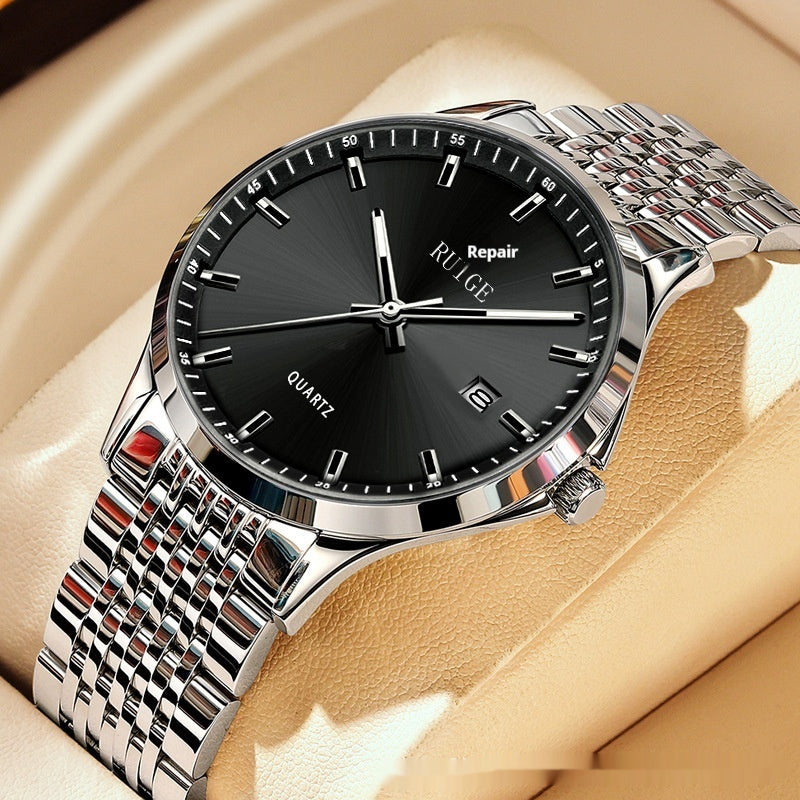 Quarz-Armbanduhr Business-Stil