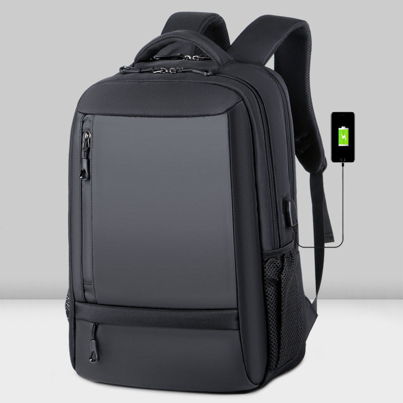 Männer-Computerrucksack – Schwarz | LuxeStyle