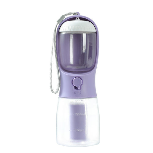 3-in-1 Pet-Flasche mit Wasser, Futter & Müllbeutel – Bild 2 | LuxeStyle