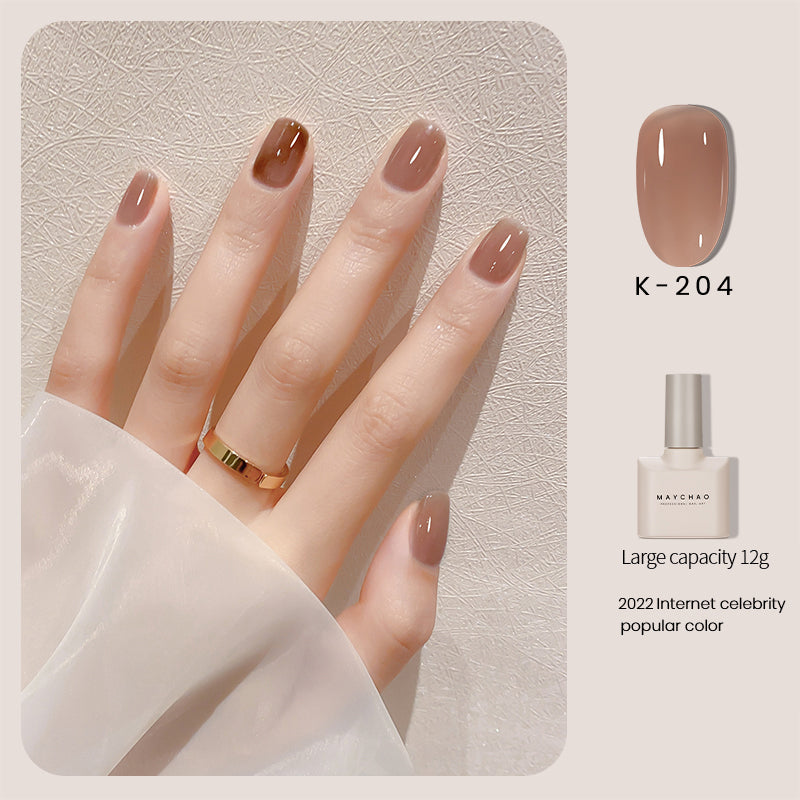 Transparent Jade Fat Ice Nagellack Nude – Bild 10 | LuxeStyle