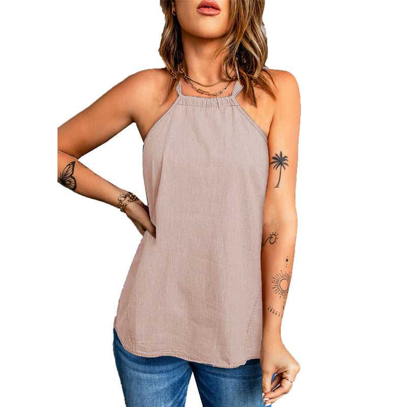 Casual Halter Top für Damen