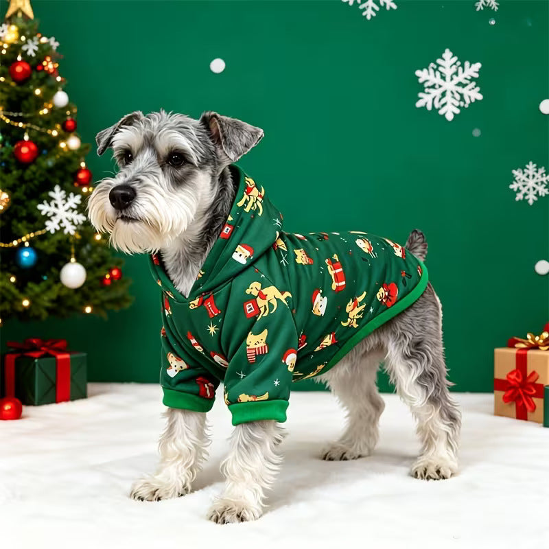 Weihnachts-Kapuzenpullover für Haustiere – Bild 7 | LuxeStyle