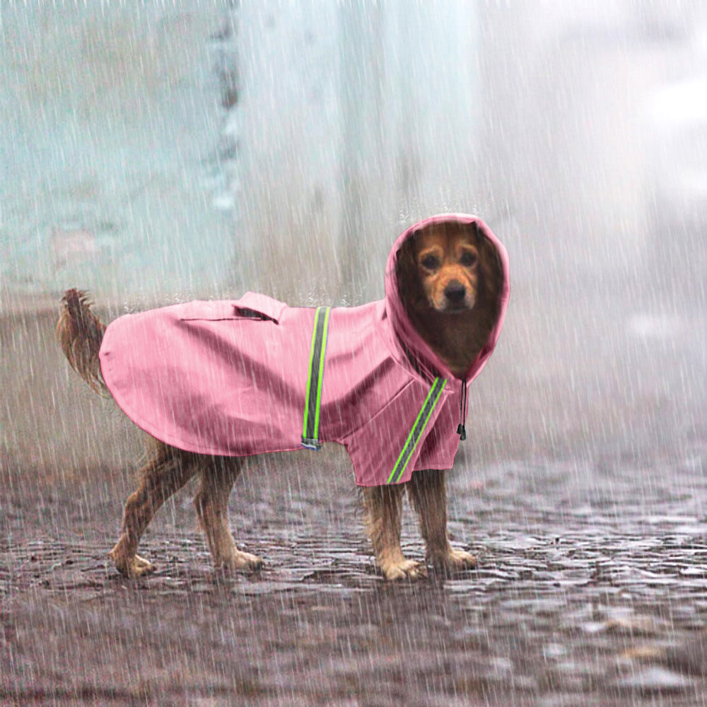 Reflektierender Hunde-Regenmantel
