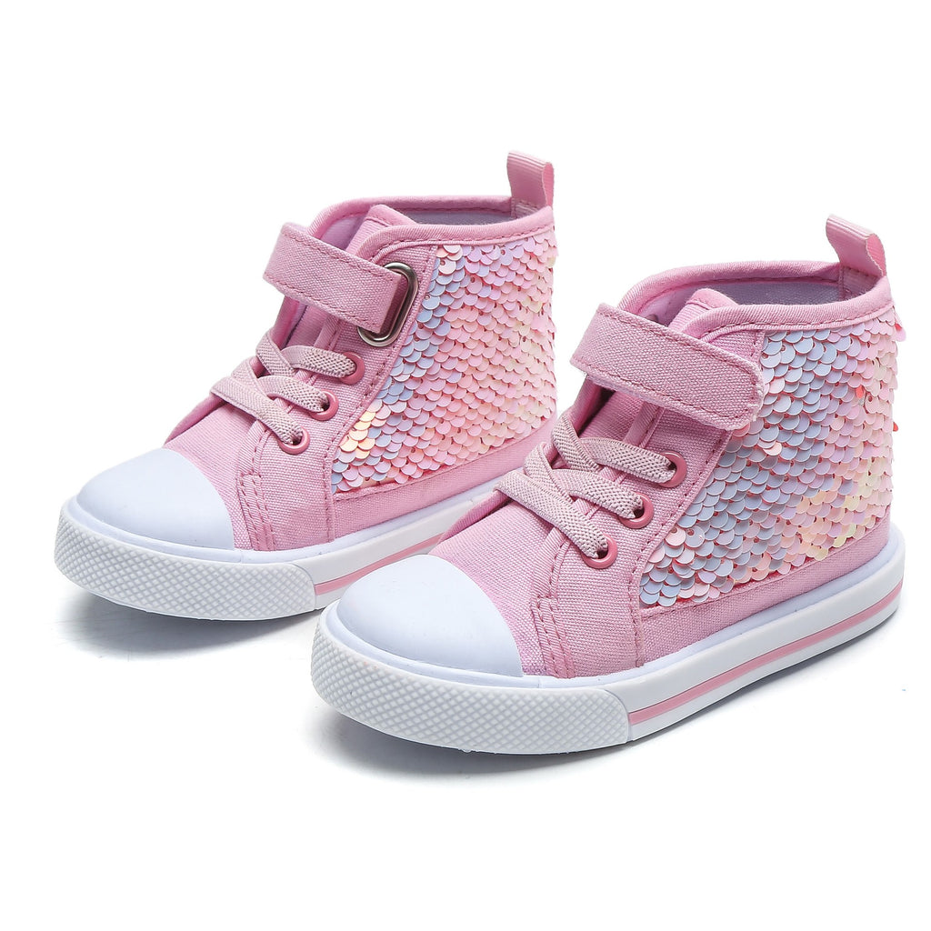 Trendige Sequin-Kinderschuhe