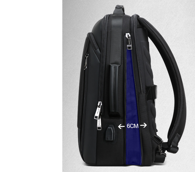 Grosser Computer-Rucksack mit vielen Fächern – Bild 5 | LuxeStyle