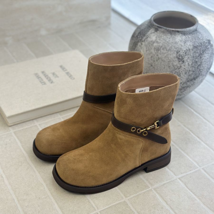 Retro Biker Stiefel