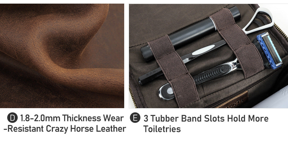 Cowhide Trainingstasche mit Polyesterfutter – Bild 17 | LuxeStyle