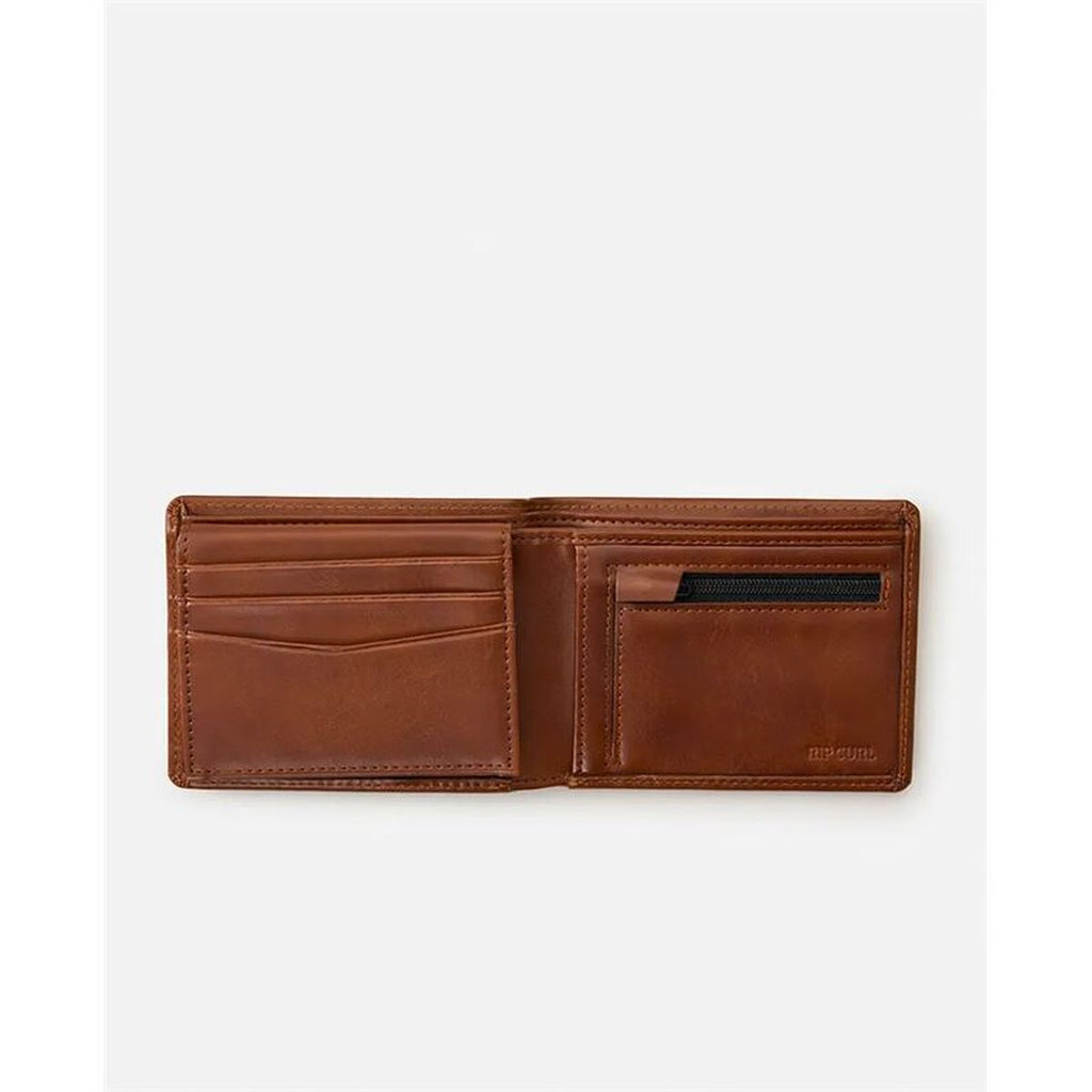 Herren Portemonnaie Rip Curl Stapler Pu All Day Dunkelbraun