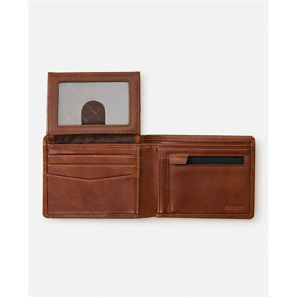 Herren Portemonnaie Rip Curl Stapler Pu All Day Dunkelbraun