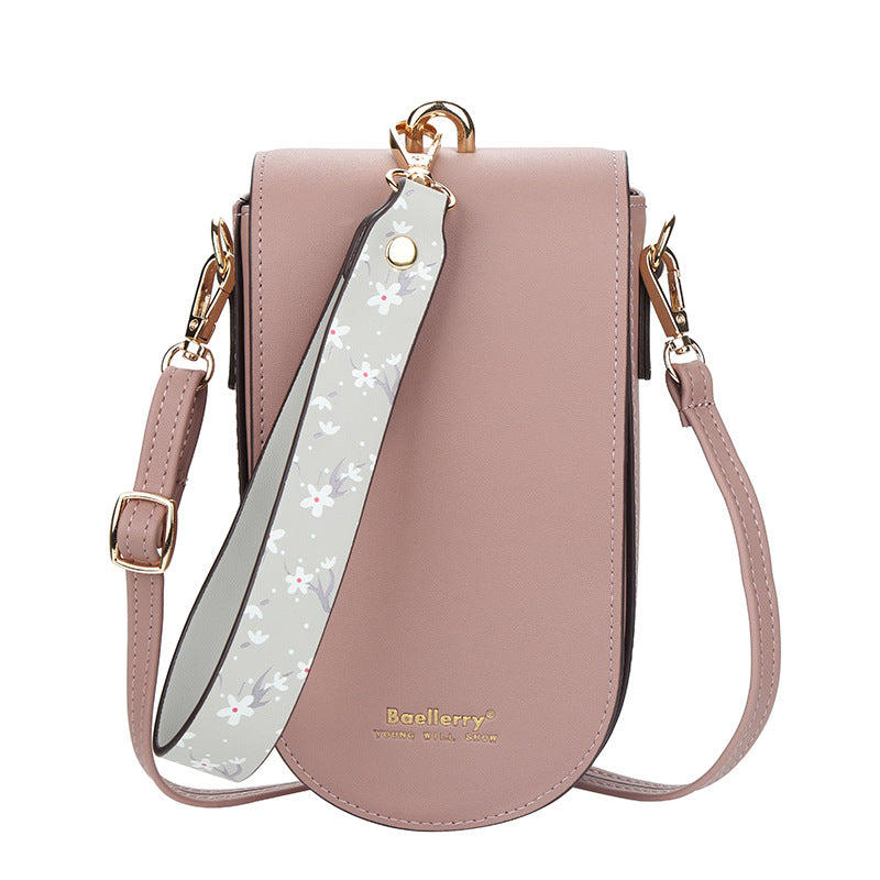 Handtasche für Handy – Einfarbig, PU-Leder – Bild 8 | LuxeStyle