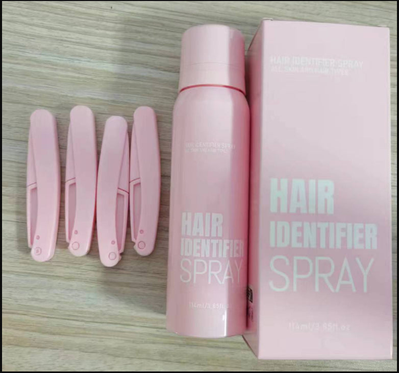 Hair Identifier Spray Set – Für Gesichtsenthaarung