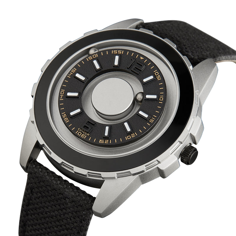 Quarzuhr mit Textilarmband – Bild 11 | LuxeStyle