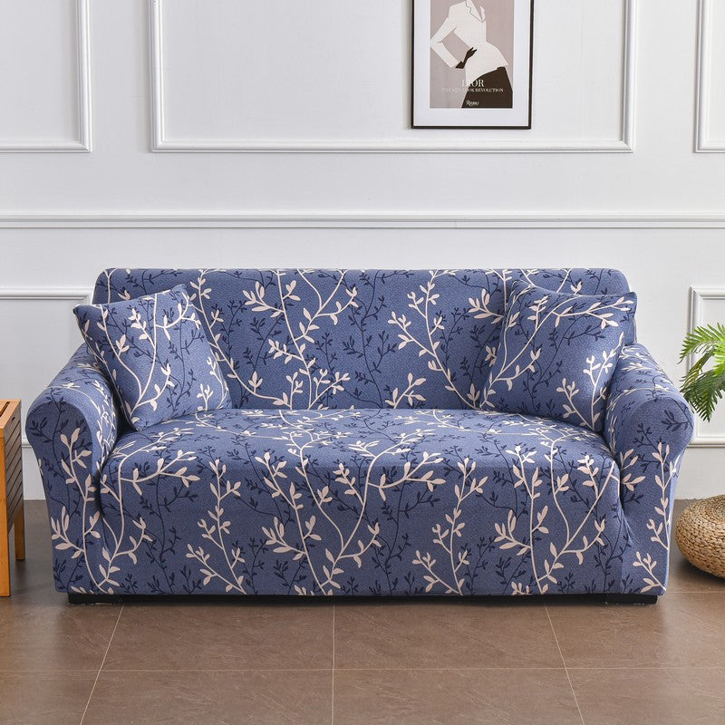 Sofaabdeckung mit Pflanzenmuster – Stretch – Bild 10 | LuxeStyle