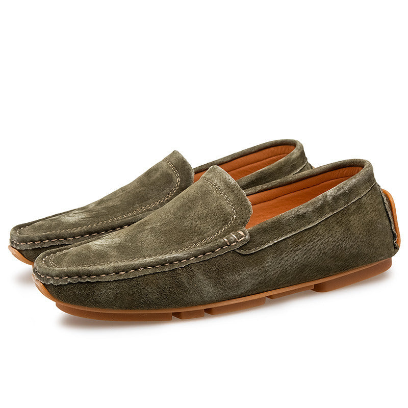 Atmungsaktive Herrenschuhe aus Echtleder