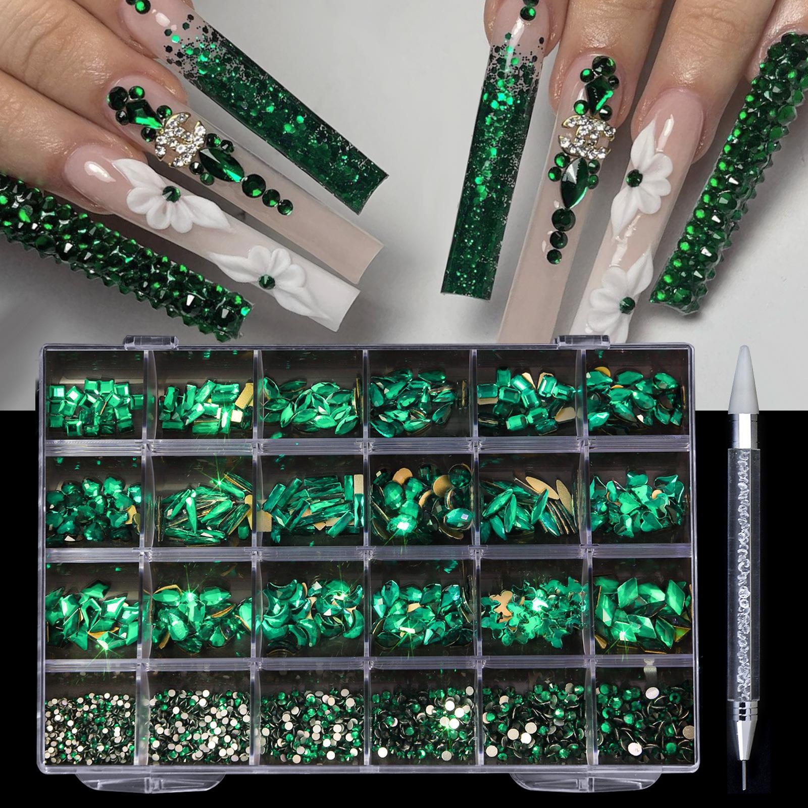 Maniküre Diamant-Schmuckset, 24 Fächer