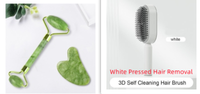 Selbstreinigende Haarbürste