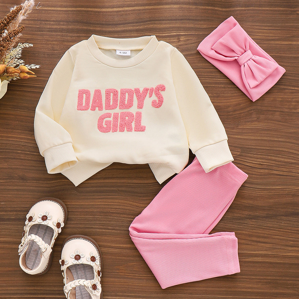 Sweatshirt- und Hosen-Set mit Buchstabenmuster – Bild 6 | LuxeStyle