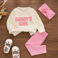 Sweatshirt- und Hosen-Set mit Buchstabenmuster – Bild 6 | LuxeStyle