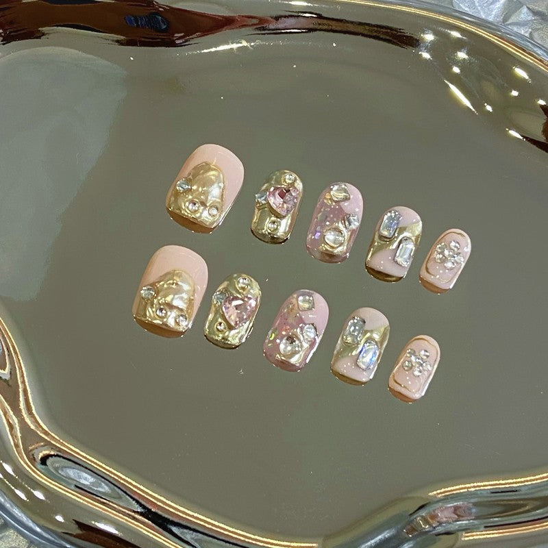 Baby Pink Kunstnägel zum Aufkleben – Bild 10 | LuxeStyle