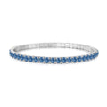 Silber-Tennisarmband