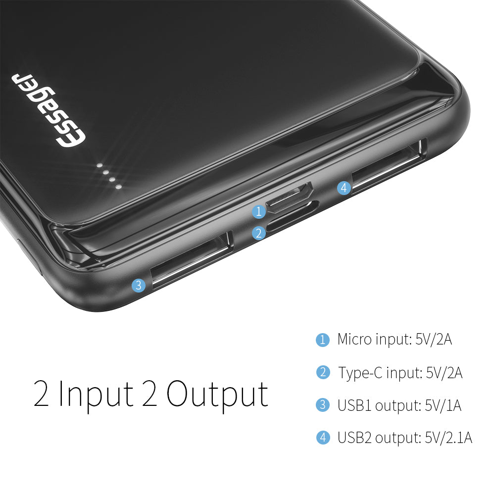 Essager Small Jane Power Bank 10000mAh – Bild 2 | LuxeStyle