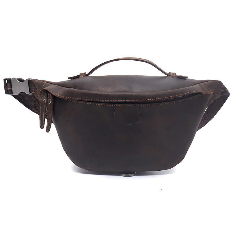 Vintage Handgemachte Kuhleder-Waistbag – Bild 2 | LuxeStyle
