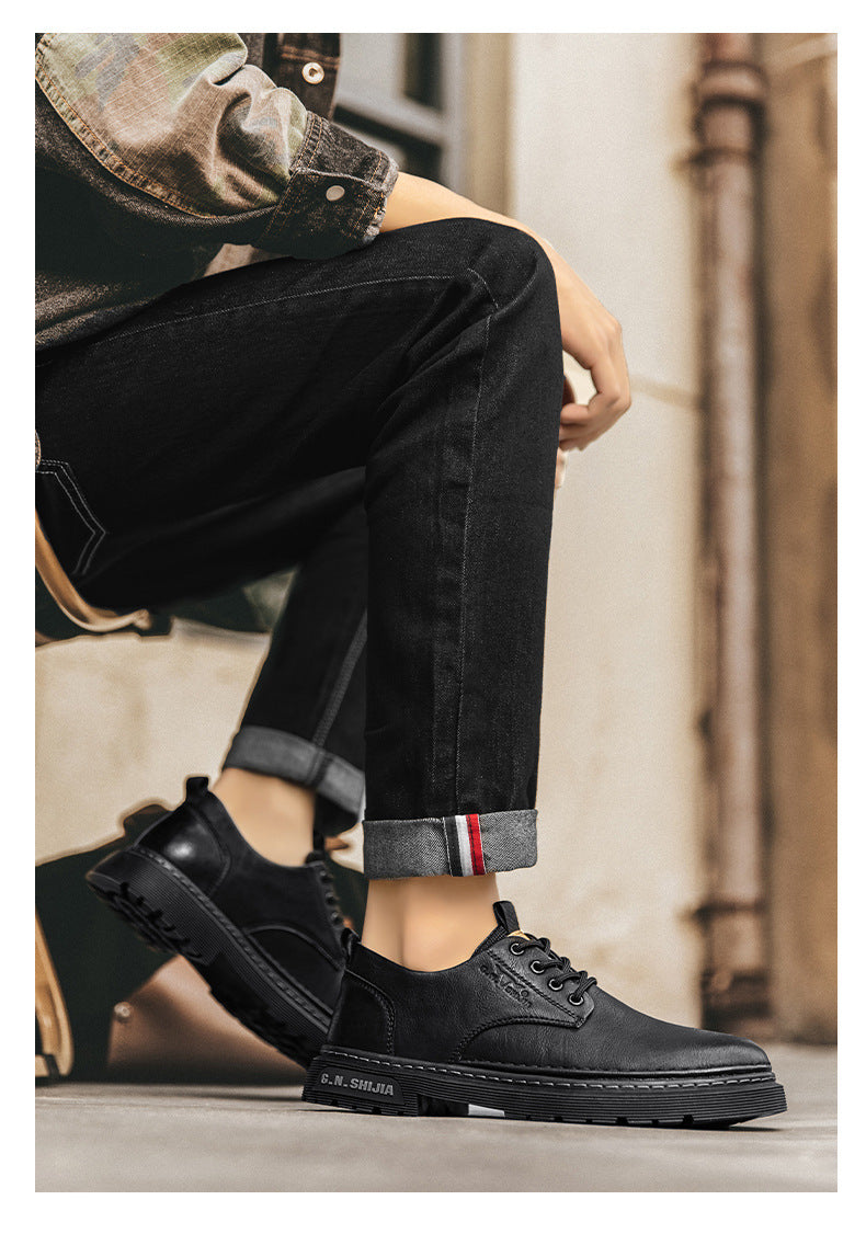 Herren Sommer Casual Leder Boots