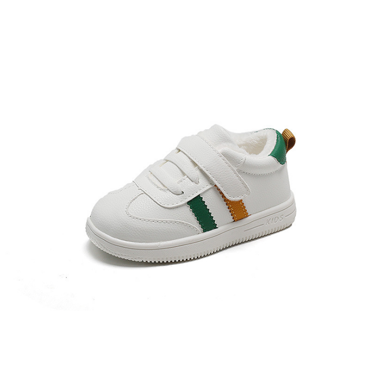 Weisse Klettverschluss-Schuhe für Babys – Bild 2 | LuxeStyle