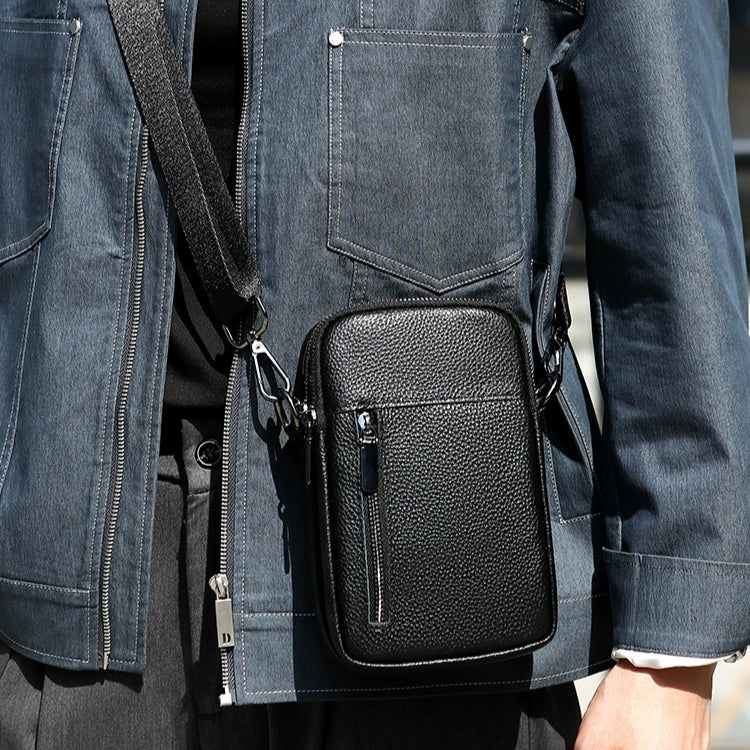 Leder Crossbody Bag