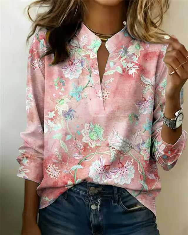 Vielseitige Langarm-Bluse für Frühling & Sommer