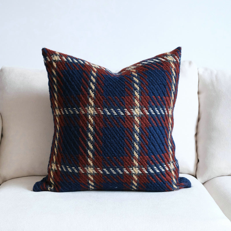 Plaid-Wollekissenbezug – Luxuriöser Stil – Bild 10 | LuxeStyle
