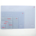 Transparente PVC Schneidmatte – 1 m² | LuxeStyle